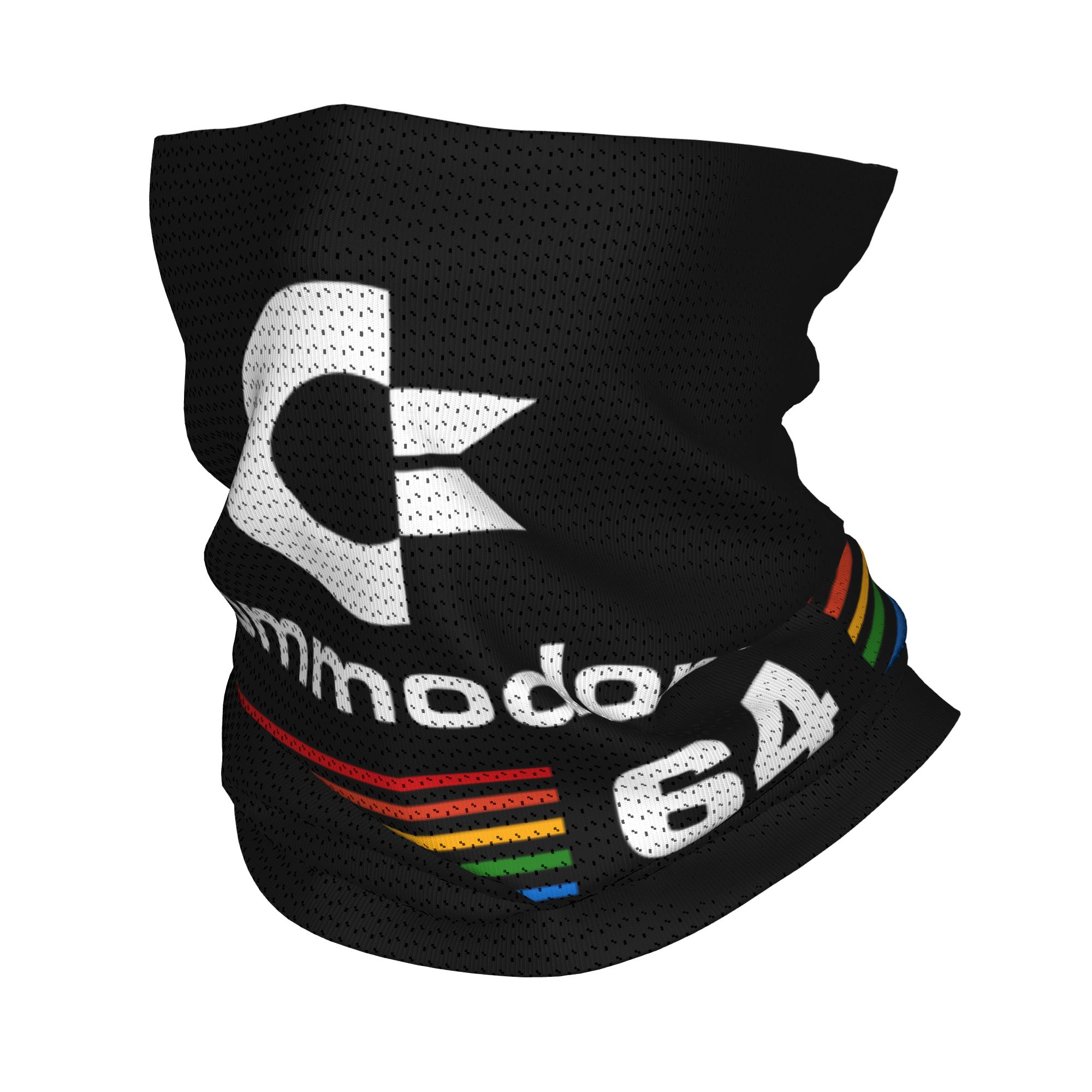 Neck Gaiter Face Cover - Aangepaste Commodore 64 Bandana nekwarmer mannen