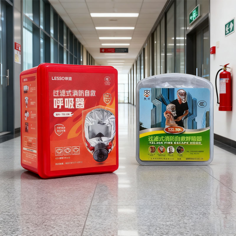 Kn95 Respirator Mask - Volwassenen Kinderen Gasmaskers Verstelbaar Meerlaags Brandwerend