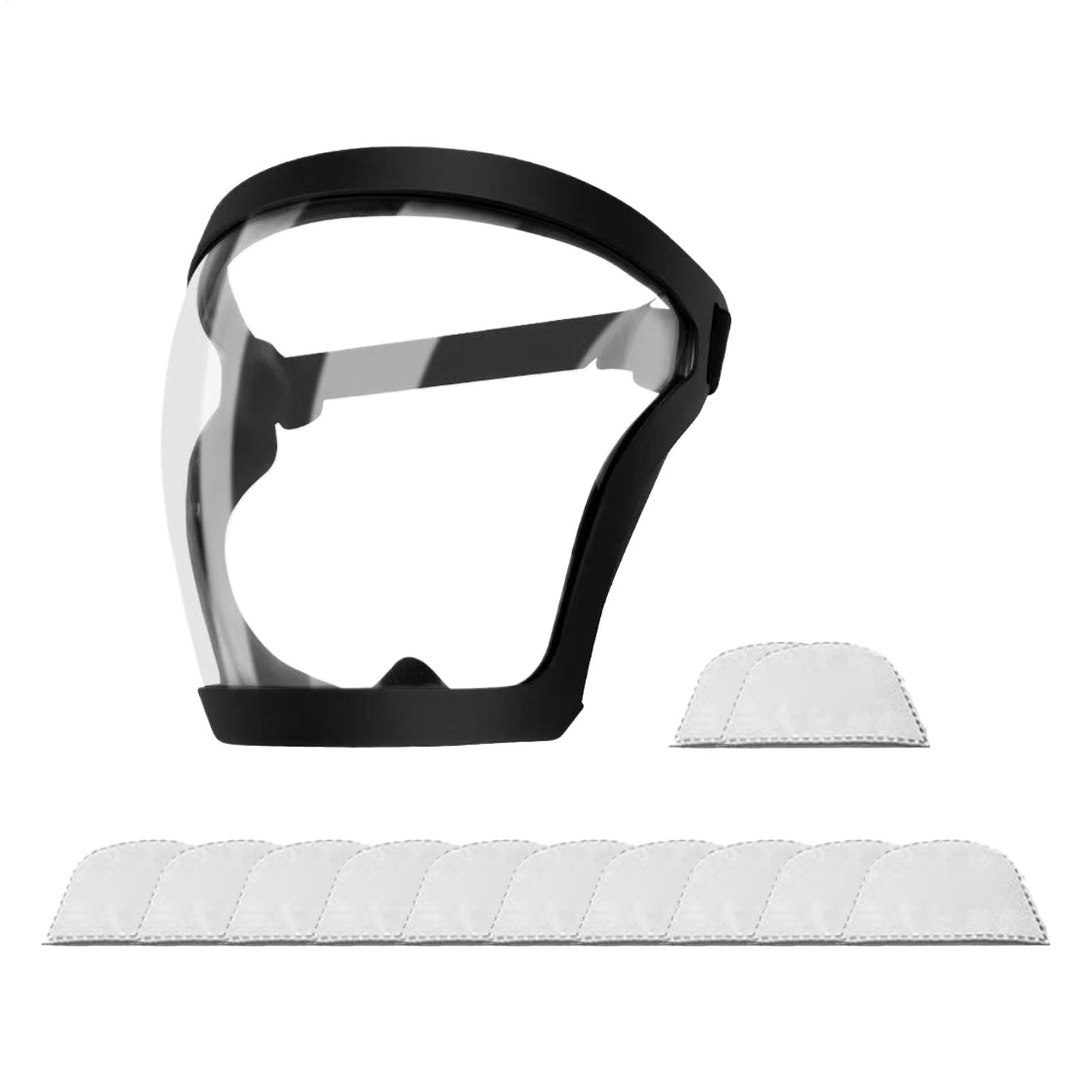 Dust Mask Construction - High-Definition anti-condens multifunctioneel beschermend gezichtsmasker Sportrijmasker