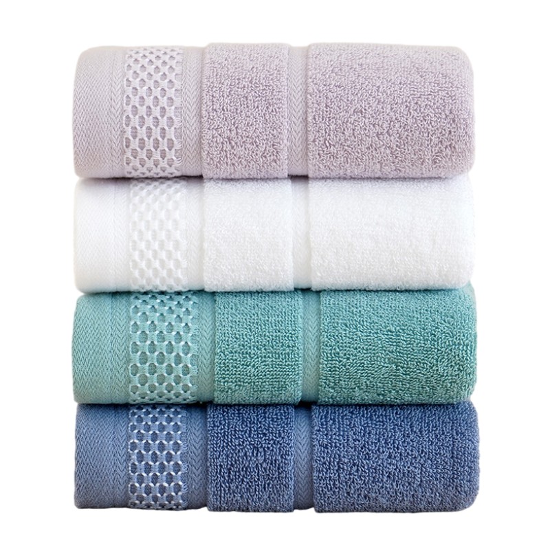 Cloth Face Mask Washable - 1/4/6-delige katoenen badhanddoekenset - Zachte, absorberende