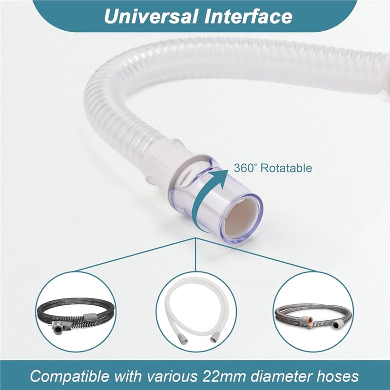 CPAP-masker met slang inbegrep - Silicone Mask Bracket recensie en prijs
