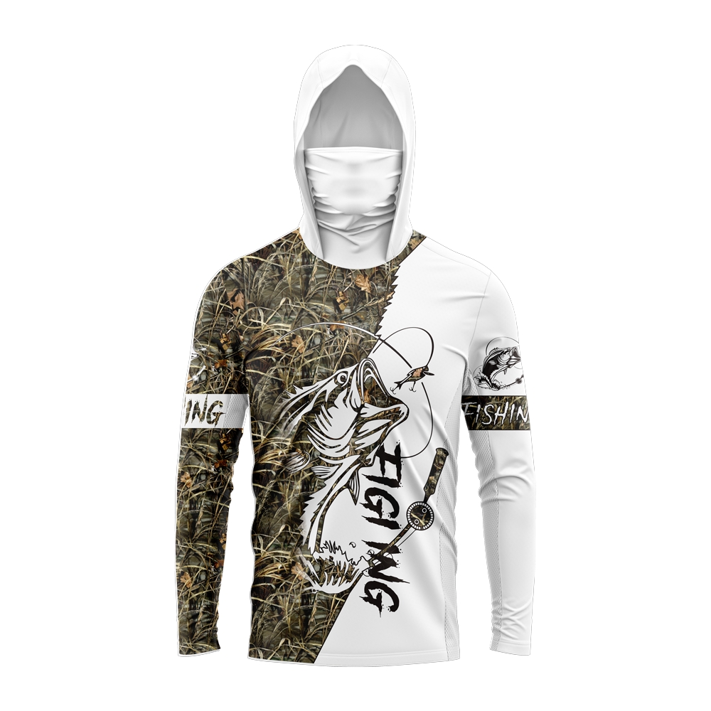 Heren Bass Fish Print Visserij - Sports Mask Breathable recensie en prijs