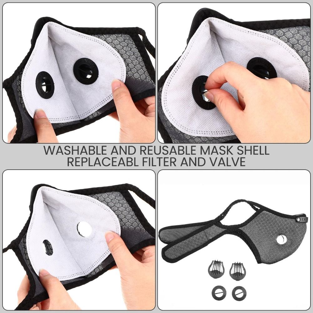 Ademend ergonomisch stofmasker - Dust Mask Construction recensie en prijs