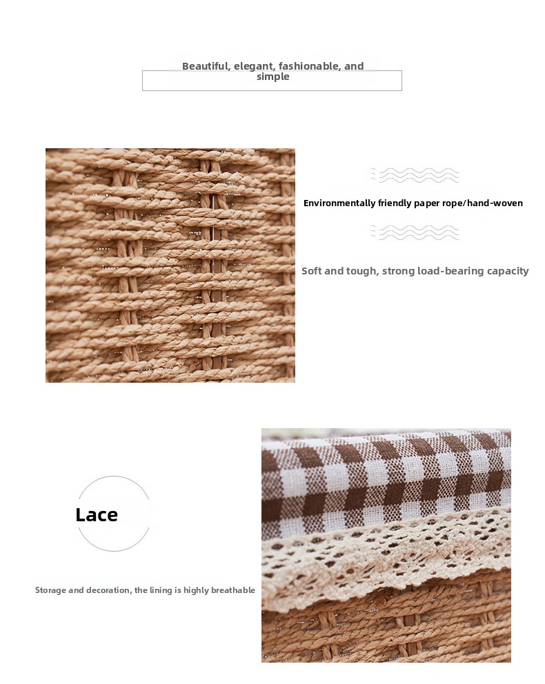 Japanse rotan geweven opbergma - Face Mask Storage Box recensie en prijs