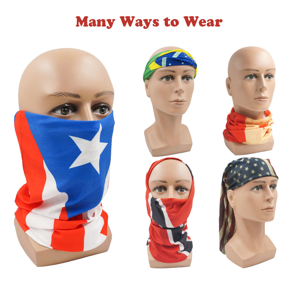 Zweedse vlag bedrukte bandana  - Neck Gaiter Face Cover recensie en prijs
