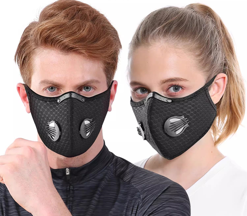 Fietsmasker Sport Wasbaar Herb - Dust Mask Construction recensie en prijs