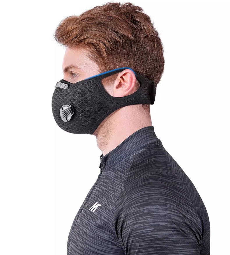 Fietsmasker Sport Wasbaar Herb - Dust Mask Construction recensie en prijs