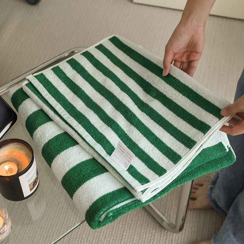 Streep Pure Handdoeken Absorbe - Cloth Face Mask Washable recensie en prijs
