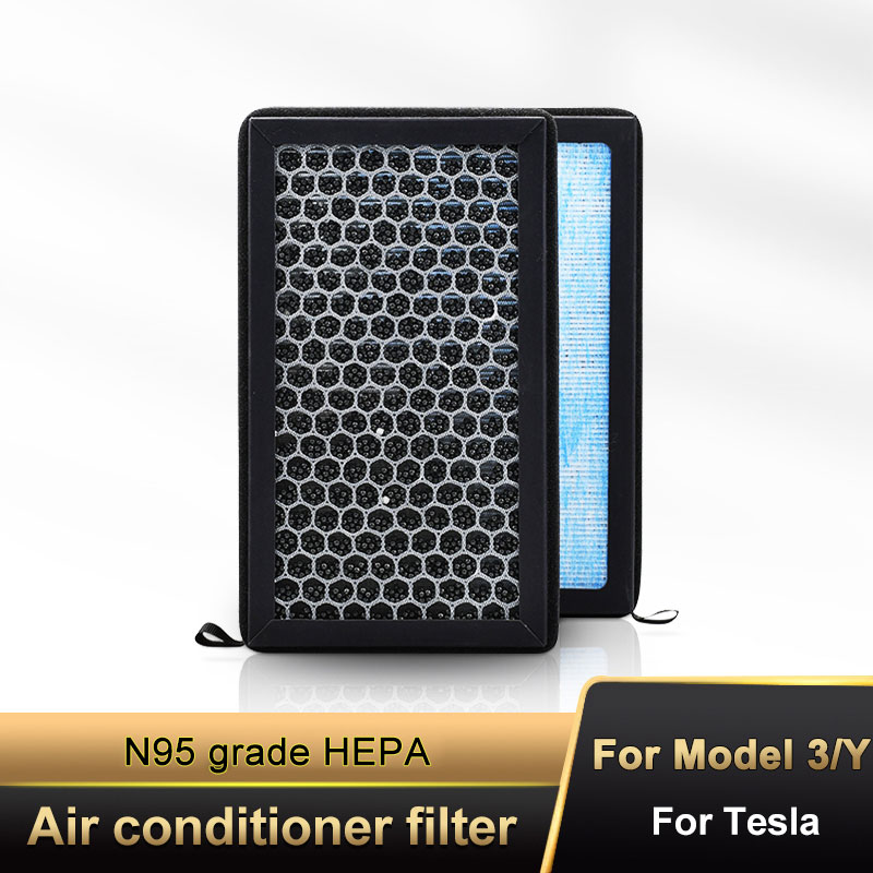 2 Stuks Voor Tesla Model 3 Mod - Filter Replacement N95 recensie en prijs