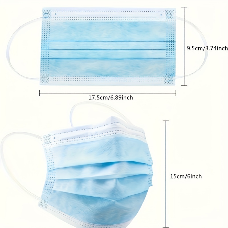 Levering binnen 10 dagen! 400  - Disposable Mask Blue recensie en prijs