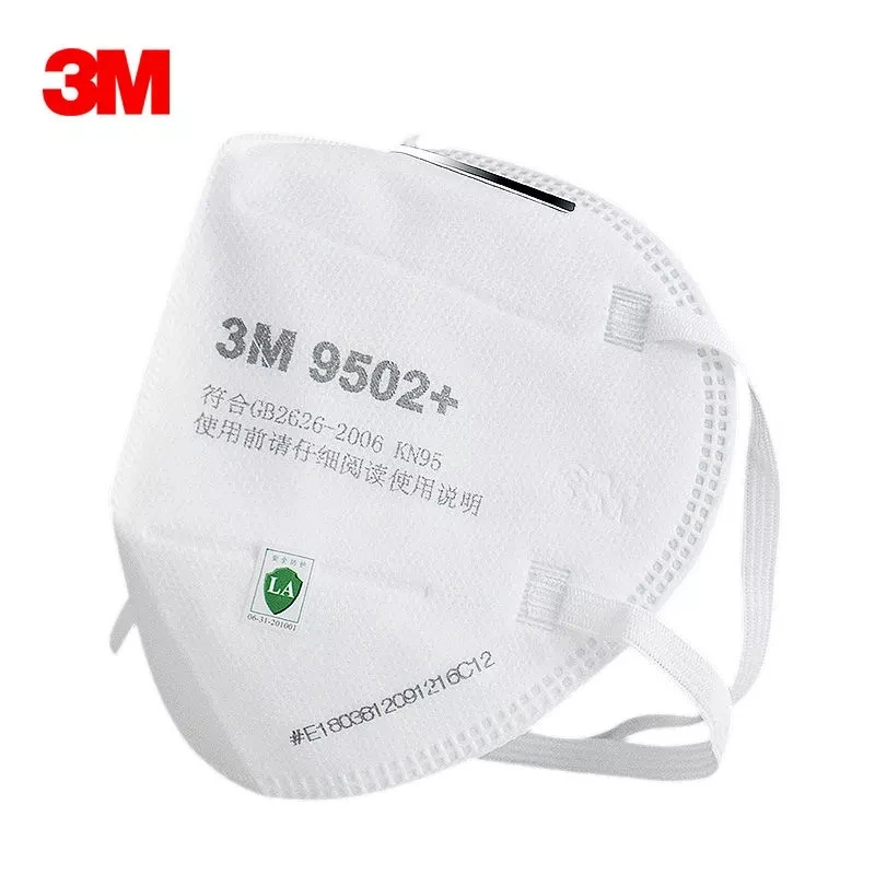 3M KN95 gezichtsmasker 9501+/9 - 3M Mask 9502+ recensie en prijs