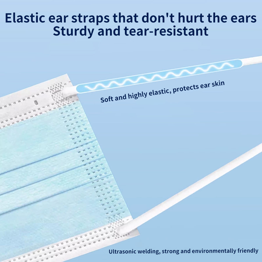 100 Stuks Wegwerp Maskers voor - Disposable Mask Blue recensie en prijs