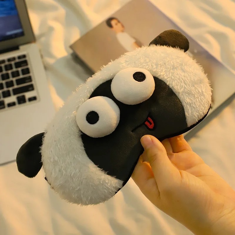 Leuke cartoon lam grappig oogm - Kids Face Mask recensie en prijs